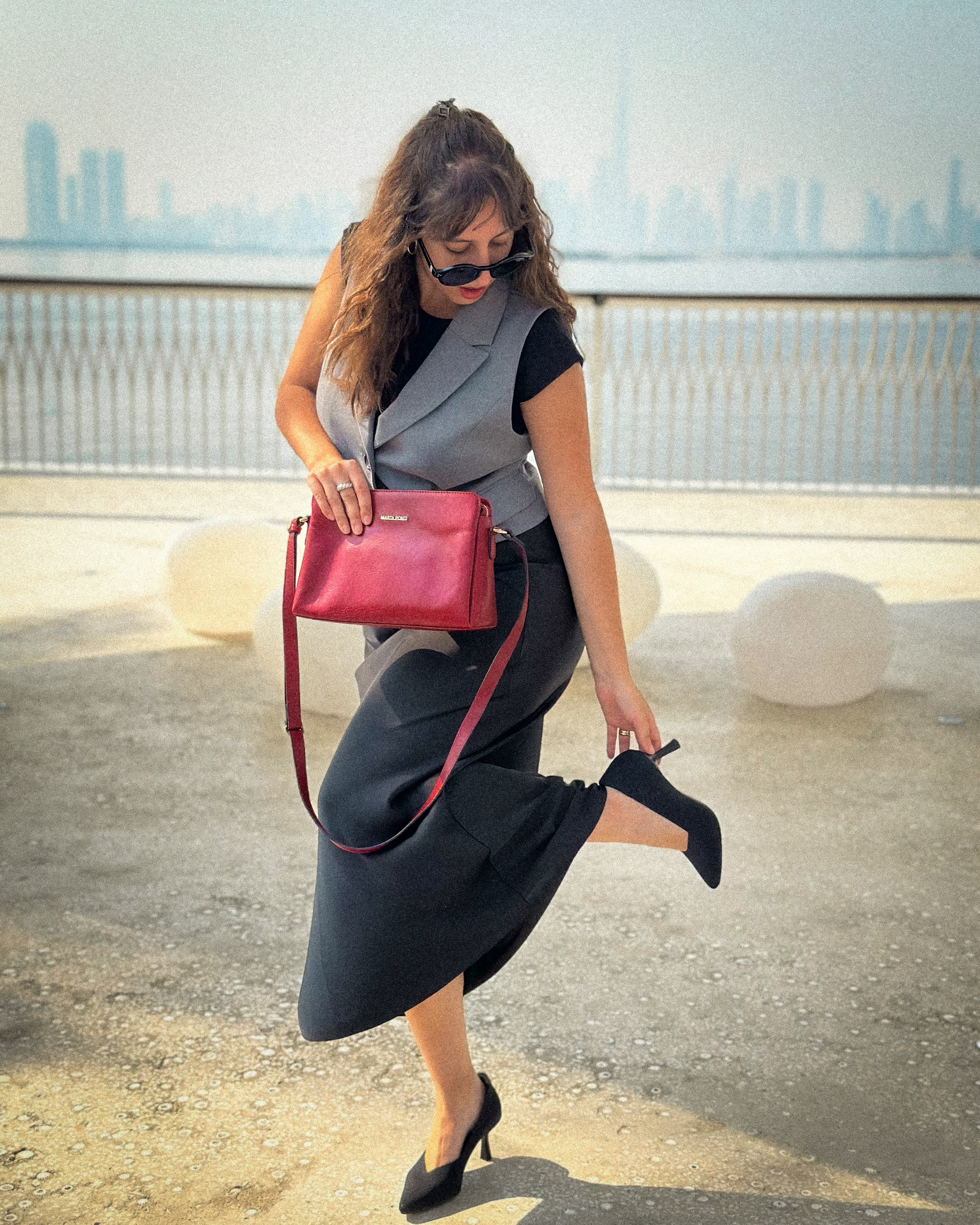 Red purse