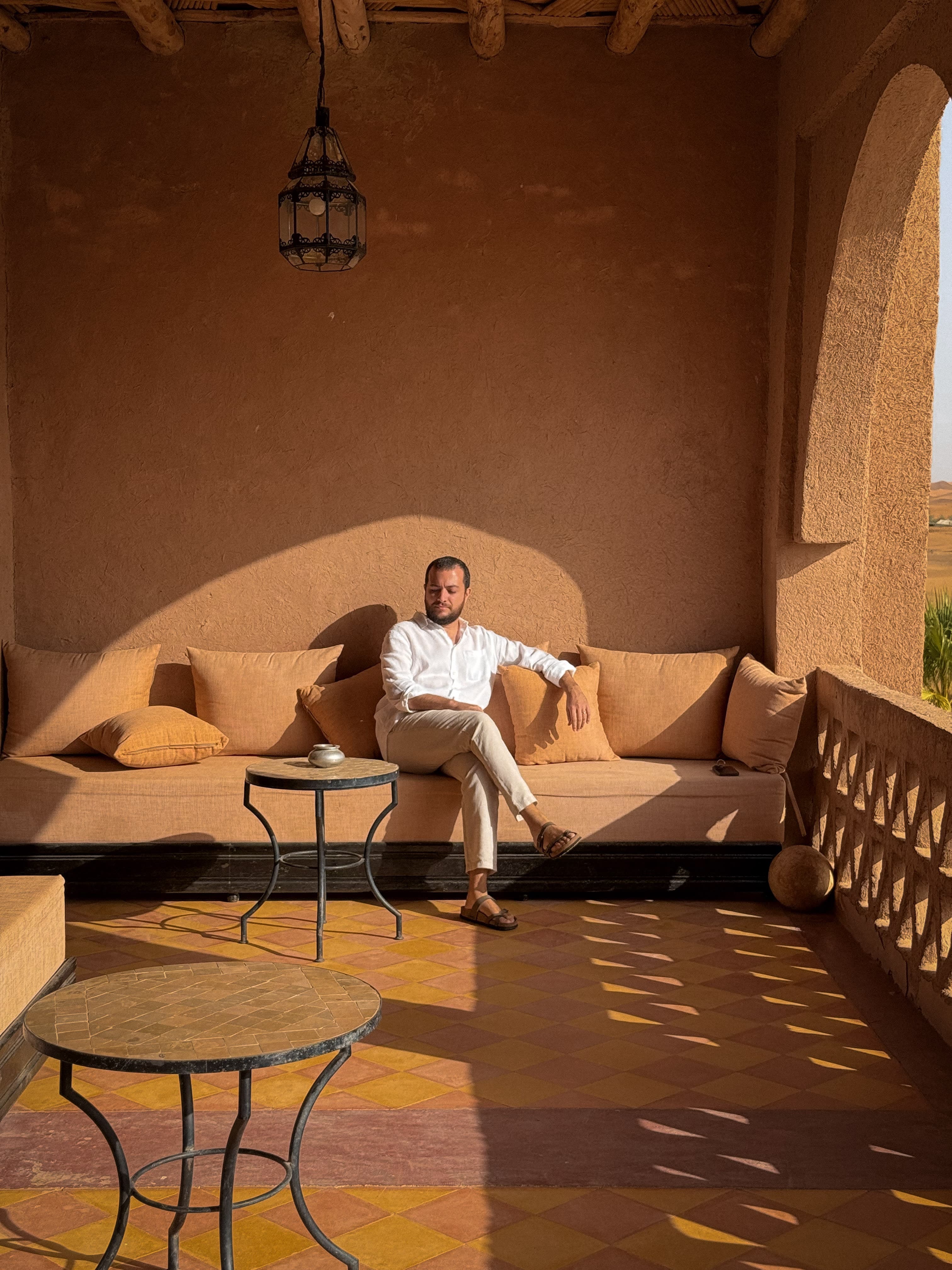 Dramatic architectural lighting and shadows - sophisticated design that creates shareable moments and viral potential